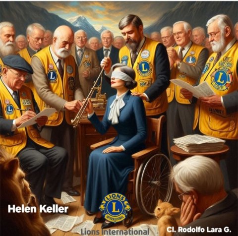 1.júní er dagur Helen Keller hjá Lionshreyfingunni.