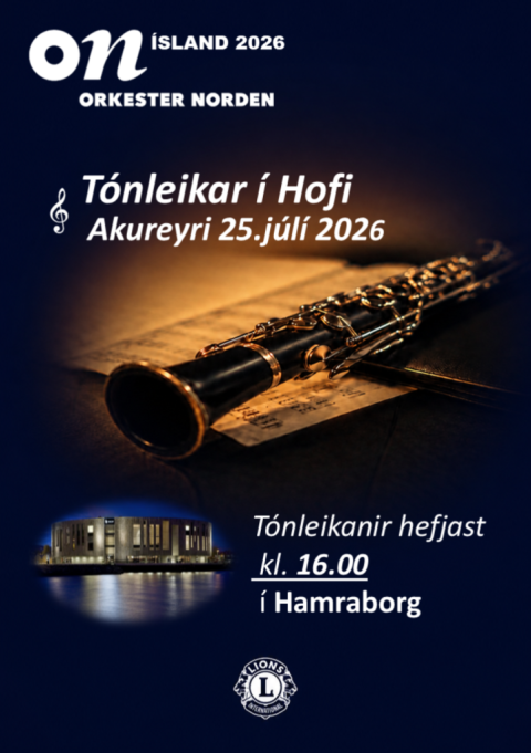ON tónleikar í Hofi Akureyri