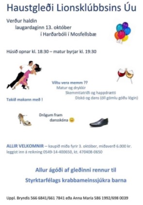 Haustgleði Lionsklúbbsins Úu