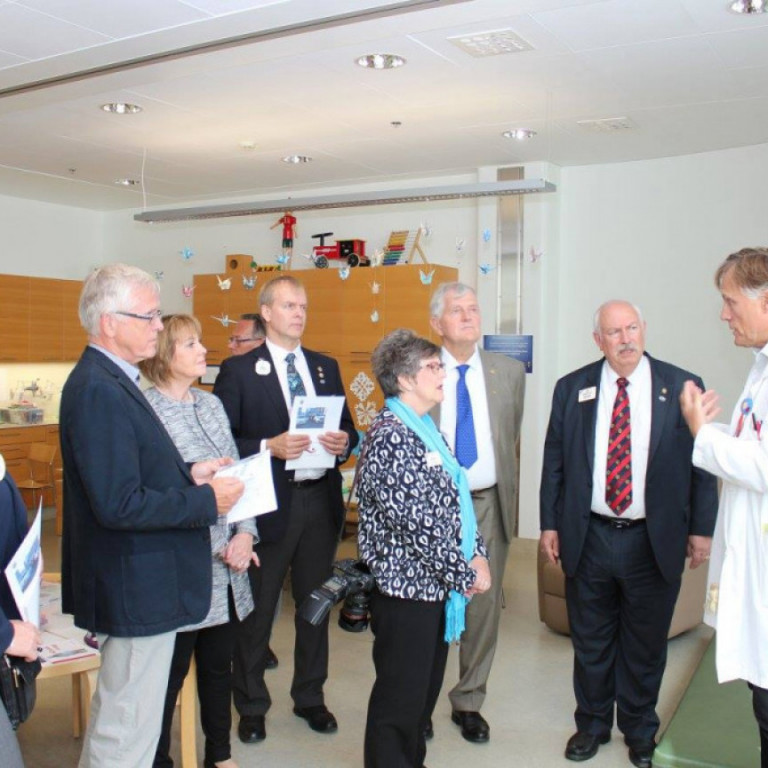 Heimsókn Bob Corlew og Diane