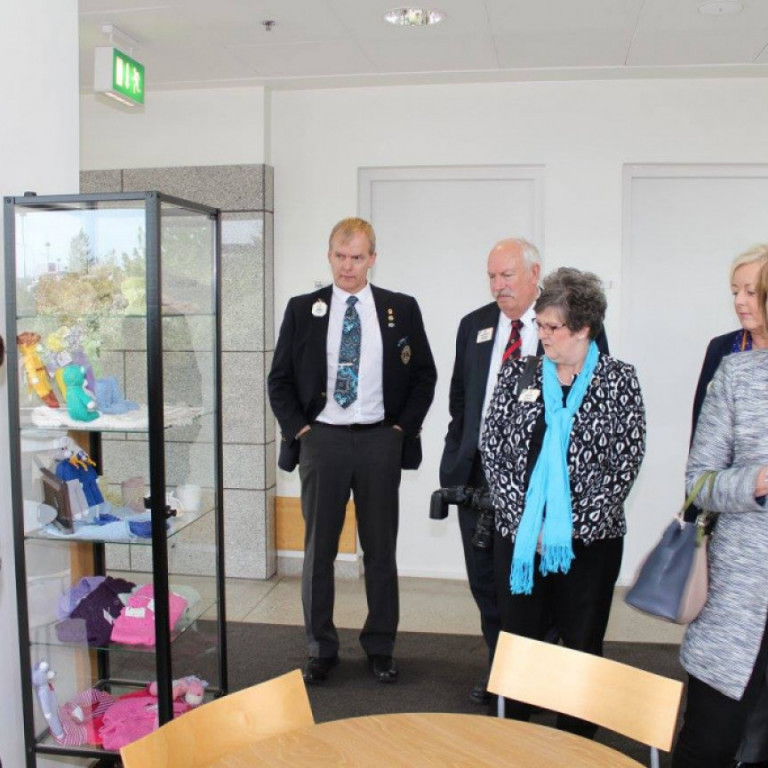 Heimsókn Bob Corlew og Diane