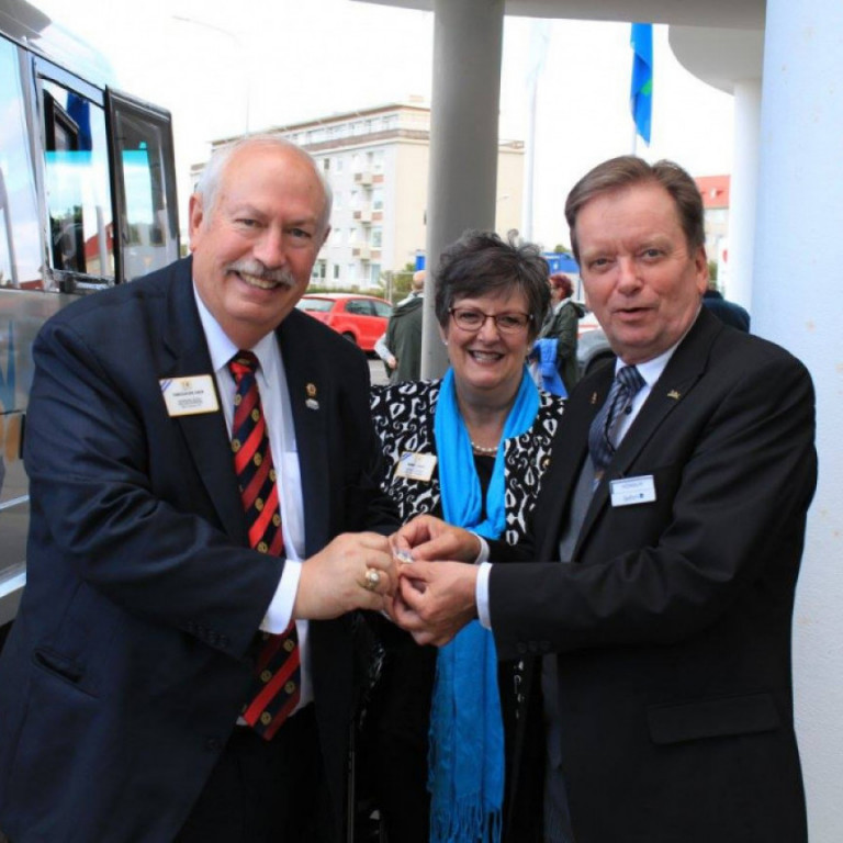 Heimsókn Bob Corlew og Diane