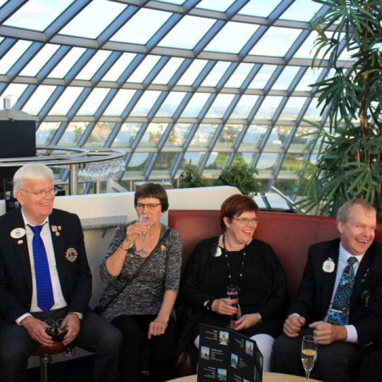 Heimsókn Bob Corlew og Diane