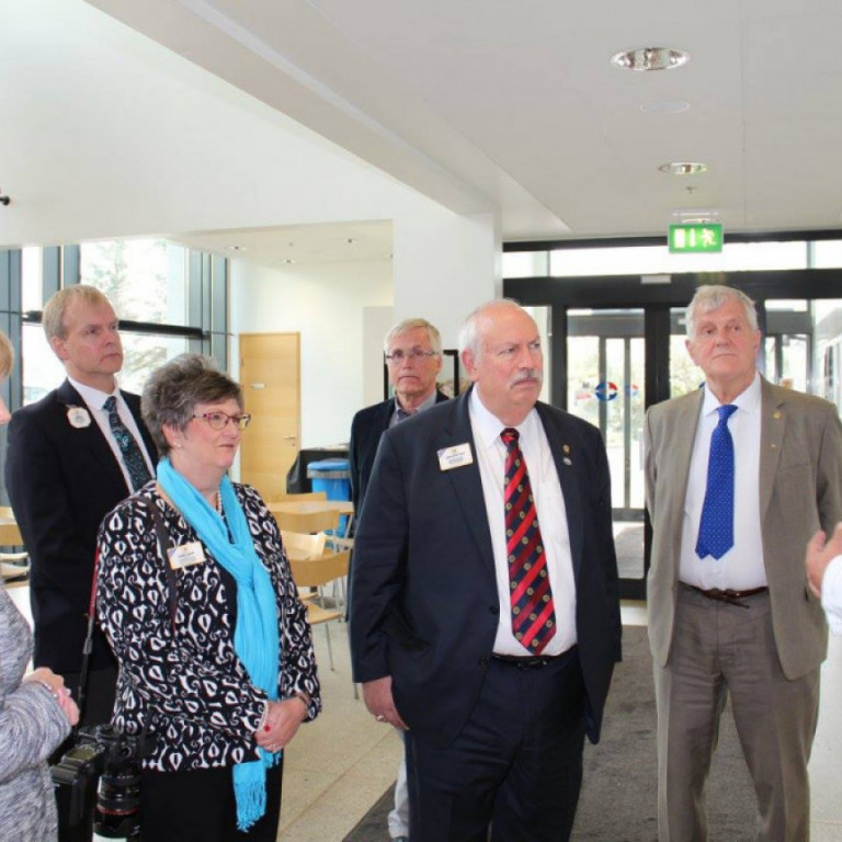 Heimsókn Bob Corlew og Diane