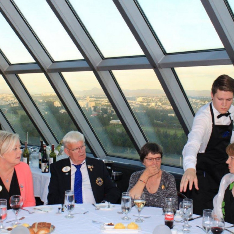 Heimsókn Bob Corlew og Diane