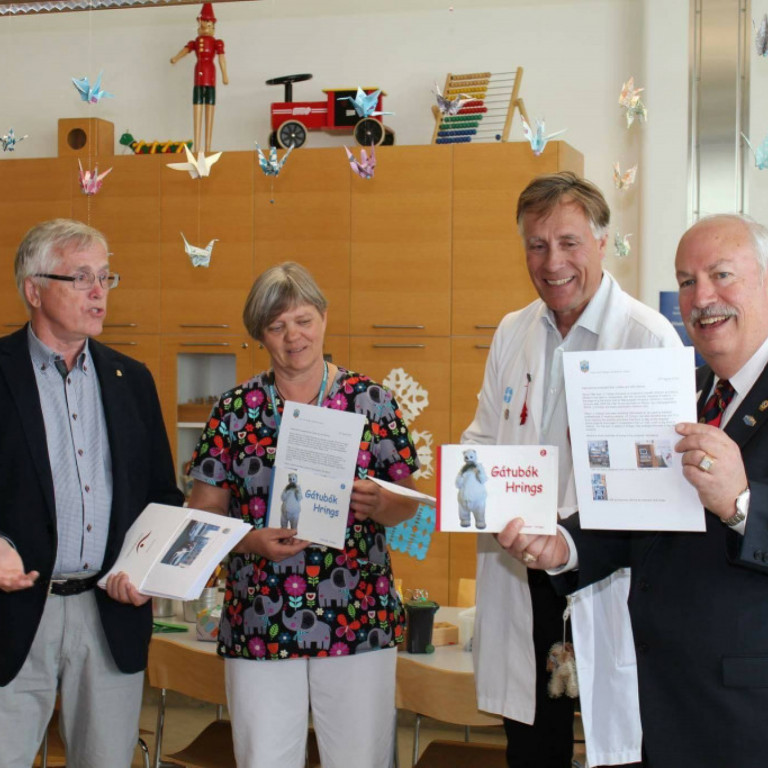 Heimsókn Bob Corlew og Diane