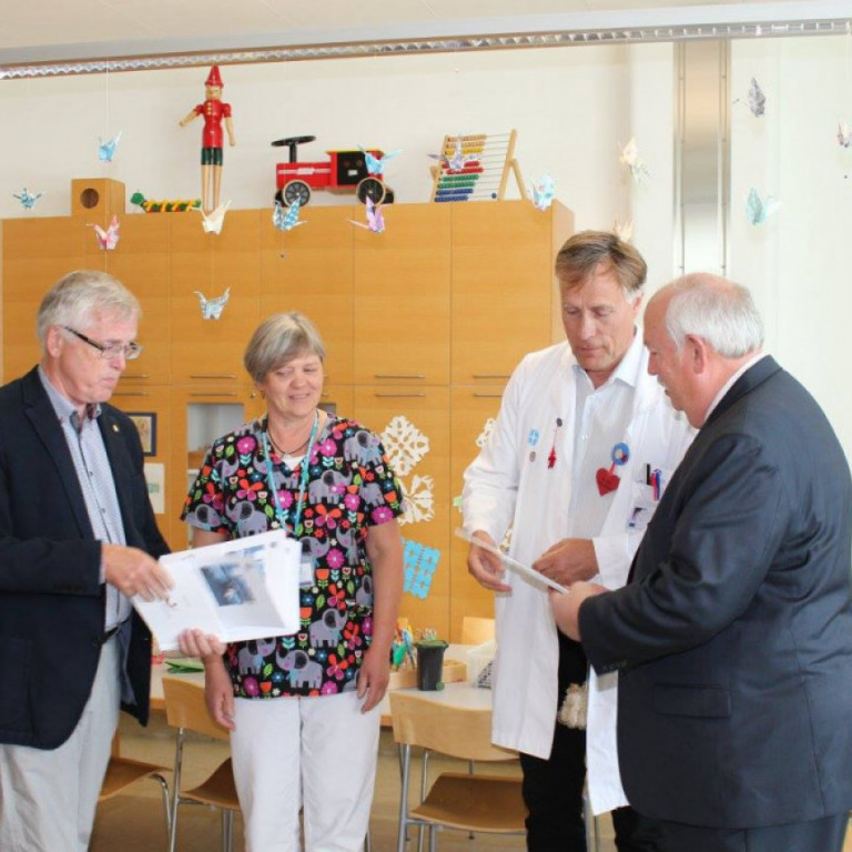 Heimsókn Bob Corlew og Diane