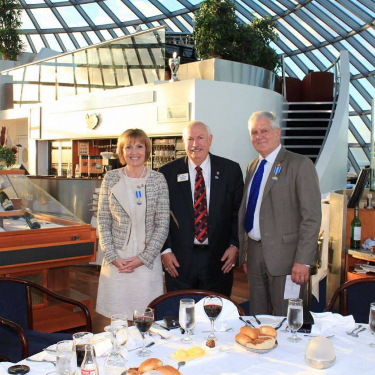 Heimsókn Bob Corlew og Diane