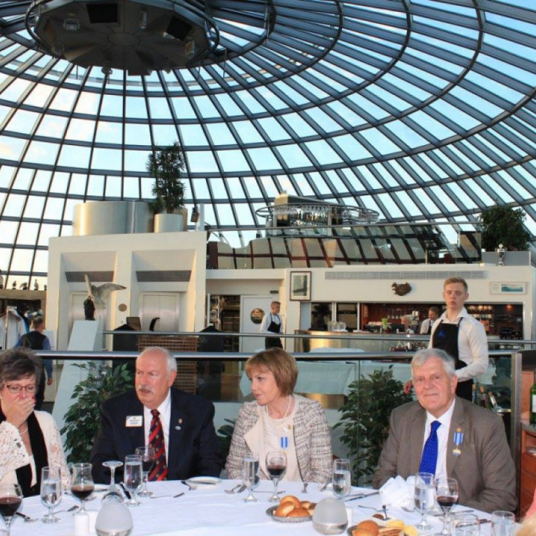 Heimsókn Bob Corlew og Diane