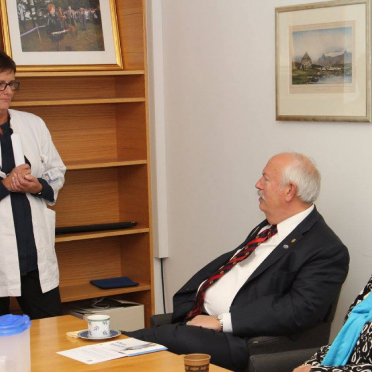 Heimsókn Bob Corlew og Diane