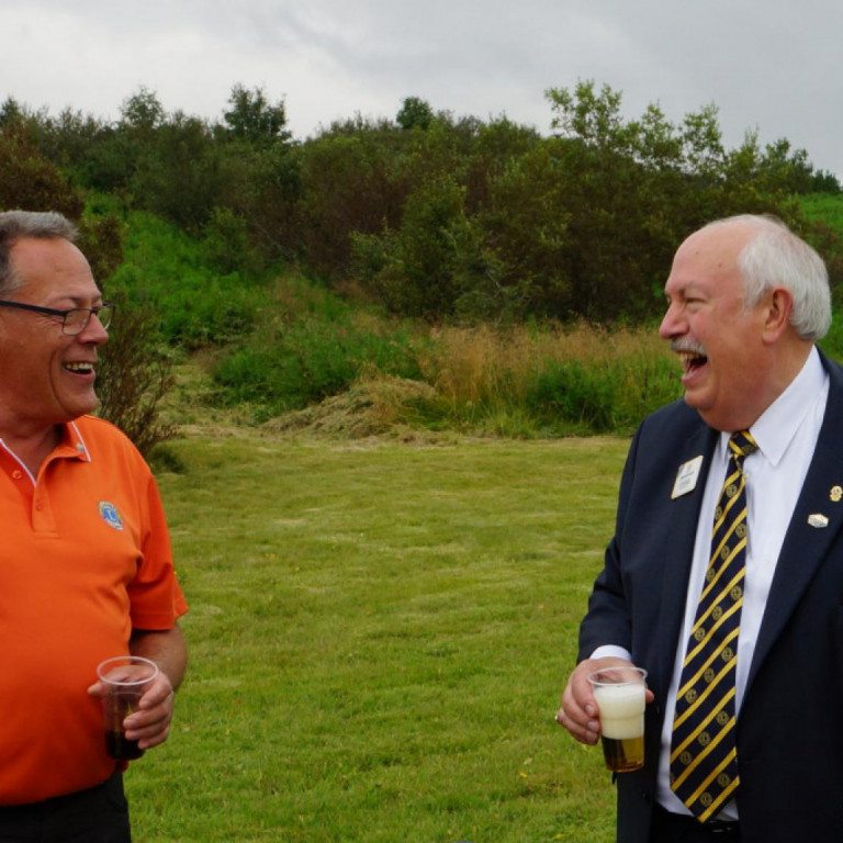 Alþjóðaforseti í Ásbjarnarlundi