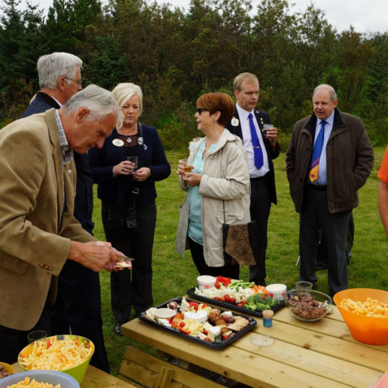 Alþjóðaforseti í Ásbjarnarlundi