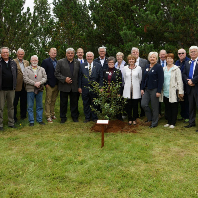 Alþjóðaforseti í Ásbjarnarlundi