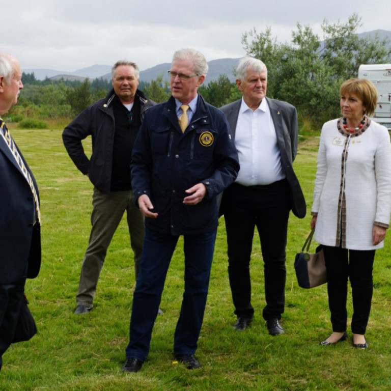 Alþjóðaforseti í Ásbjarnarlundi