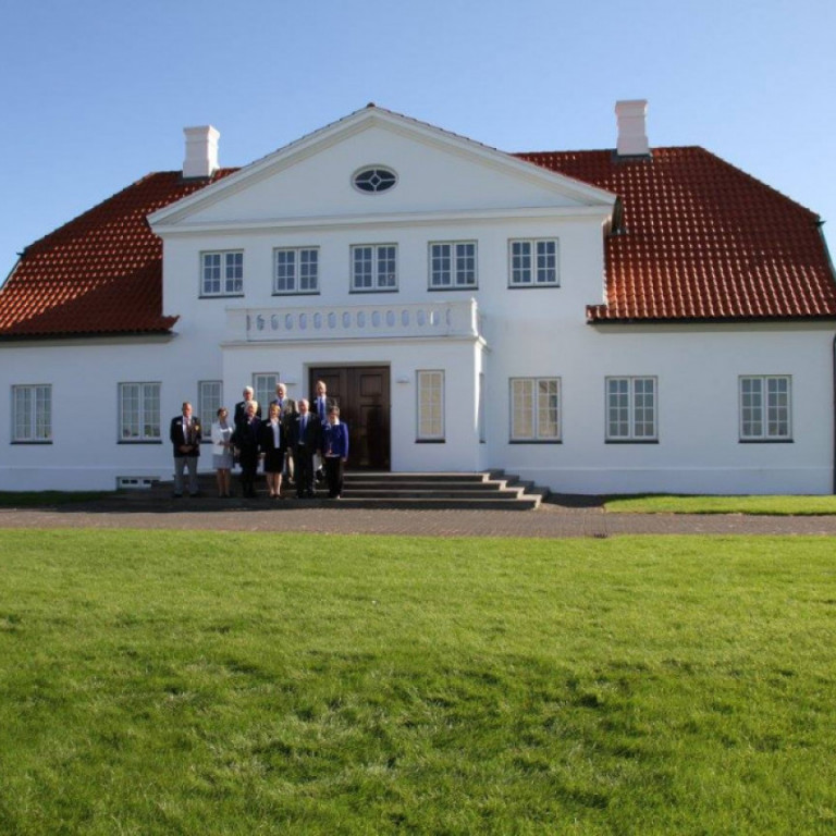 Heimsókn Alþjóðaforseta Lions Bob Corlew til forseta Íslands og utanríkisráðherra