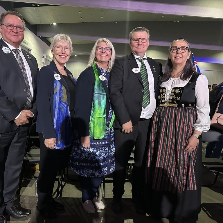 Umdæmastjórar og makar starfsársins 2024-2025