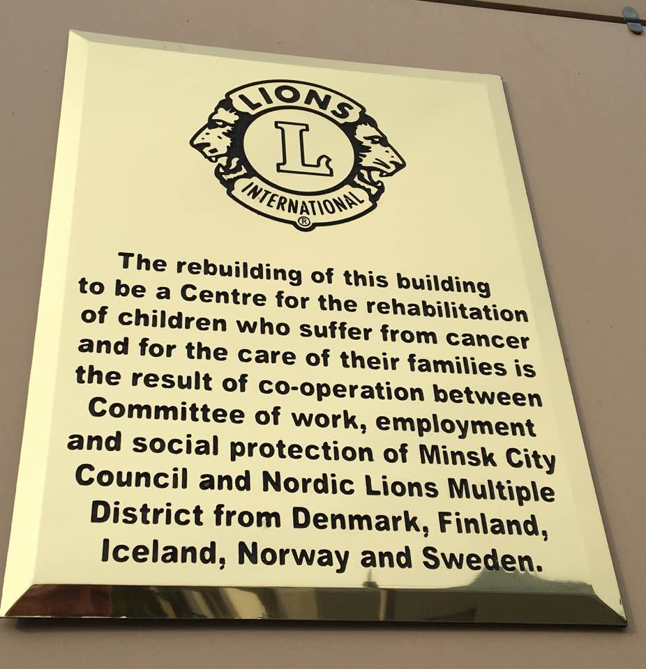 Verkefni Lions í Hvíta Rússlandi sem við getum verið stolt af.