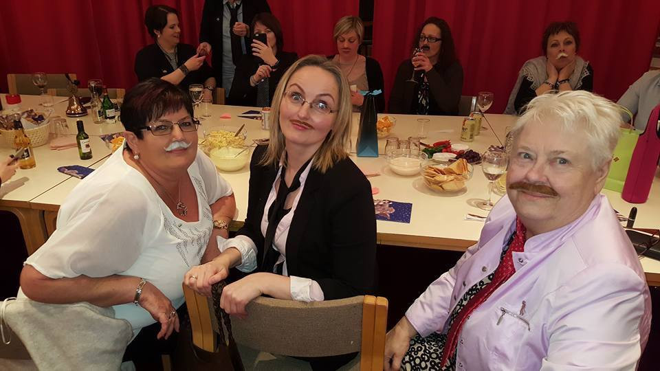 Guðný Gísladóttir, Svanfríður H.Pálsdóttir og Björg Lára Jónsdóttir.