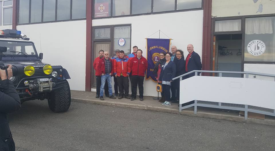 Björgunarsveitinni Ósk, Búðardal afhent 2. hjartastuðtæki