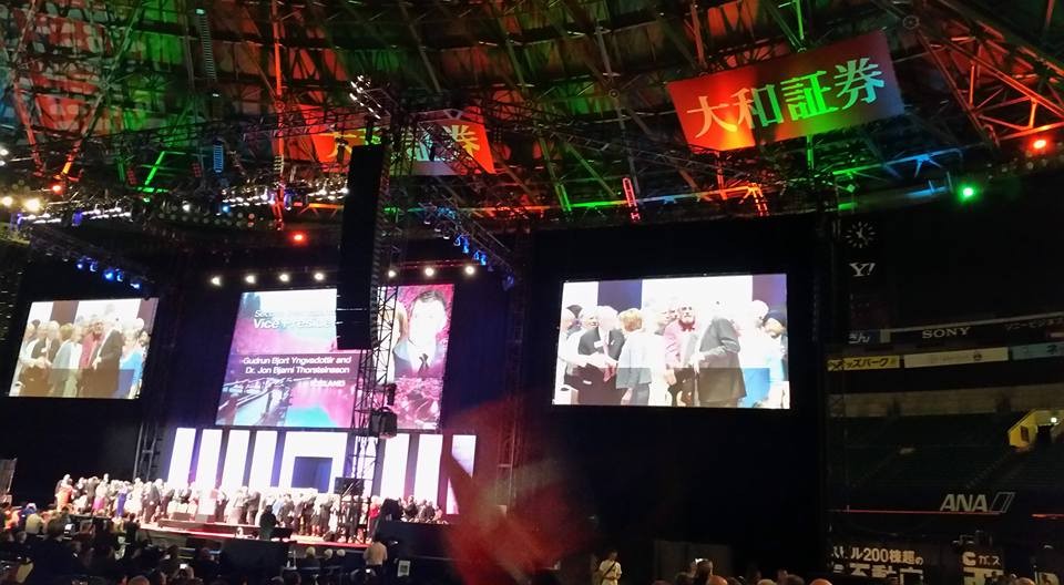 Guðrún Yngvadóttir var rétt í þessu kosinn 2.vara alþjóðaforseti Lionshreyfingarinnar