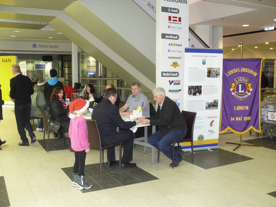 Frá Lionsklúbbnum Fjörgyn