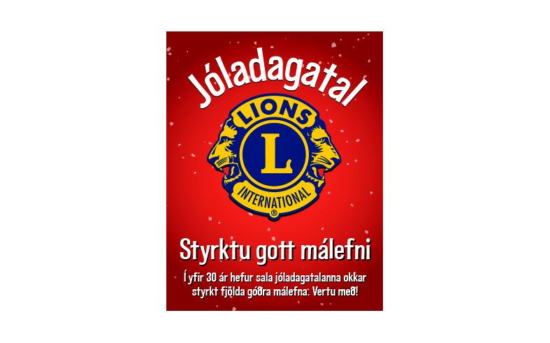 Lions jóladagatölin komin í sölu