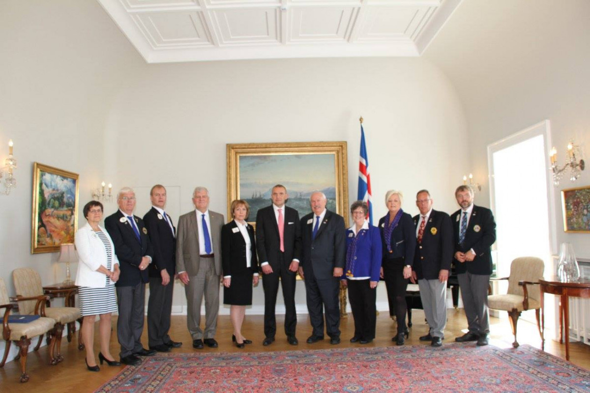 Heimsókn til forseta Íslands hr. Guðna Th. Jóhannessonar