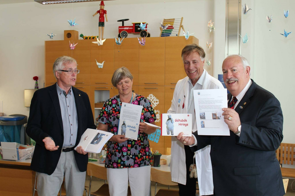 Íslandsheimsókn Alþjóðaforseta Lions