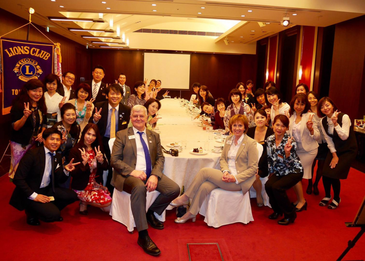 Mynd frá veru þeirra hjóna í Japan.  Myndin er í eigu Imaizumi Daisuke