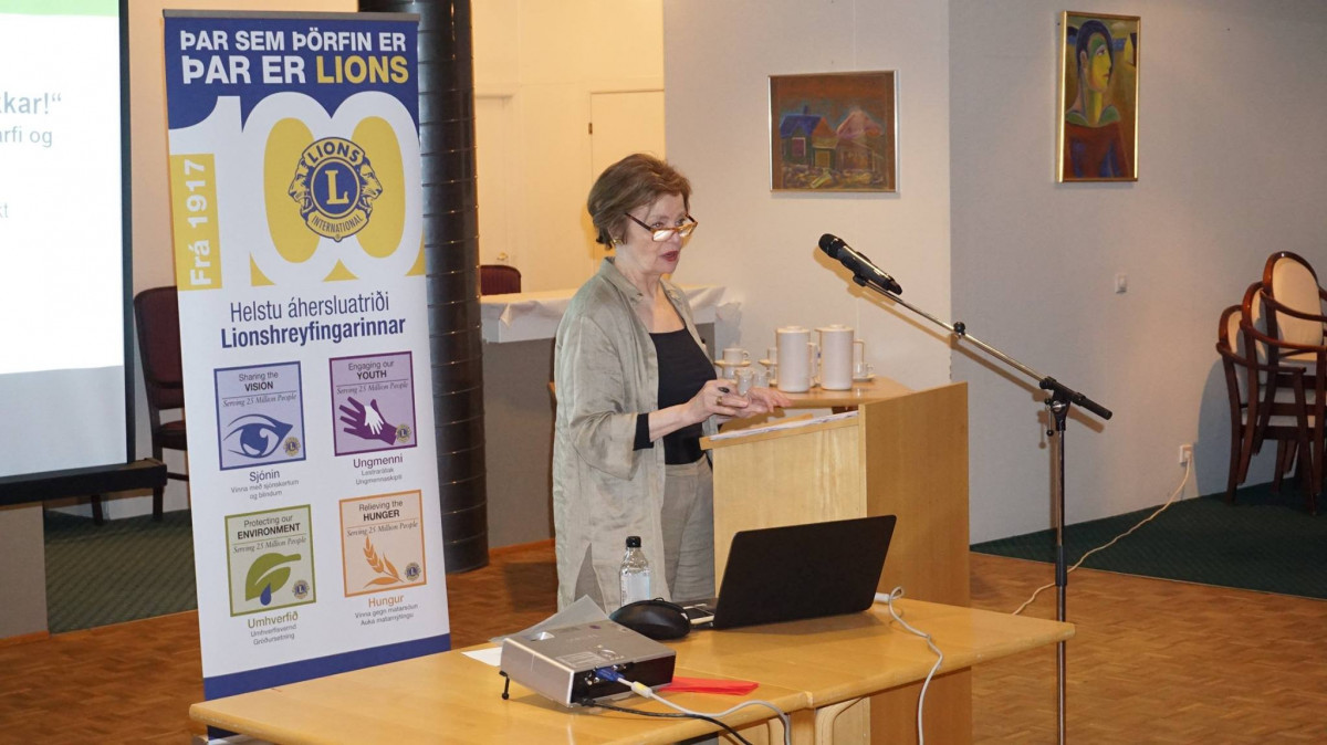 Margrét S. Björnsdóttir hjá Háskóla Íslands