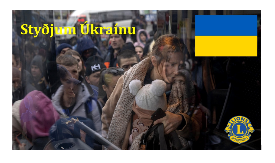 Lions hjálpar bágstöddum í Úkraínu