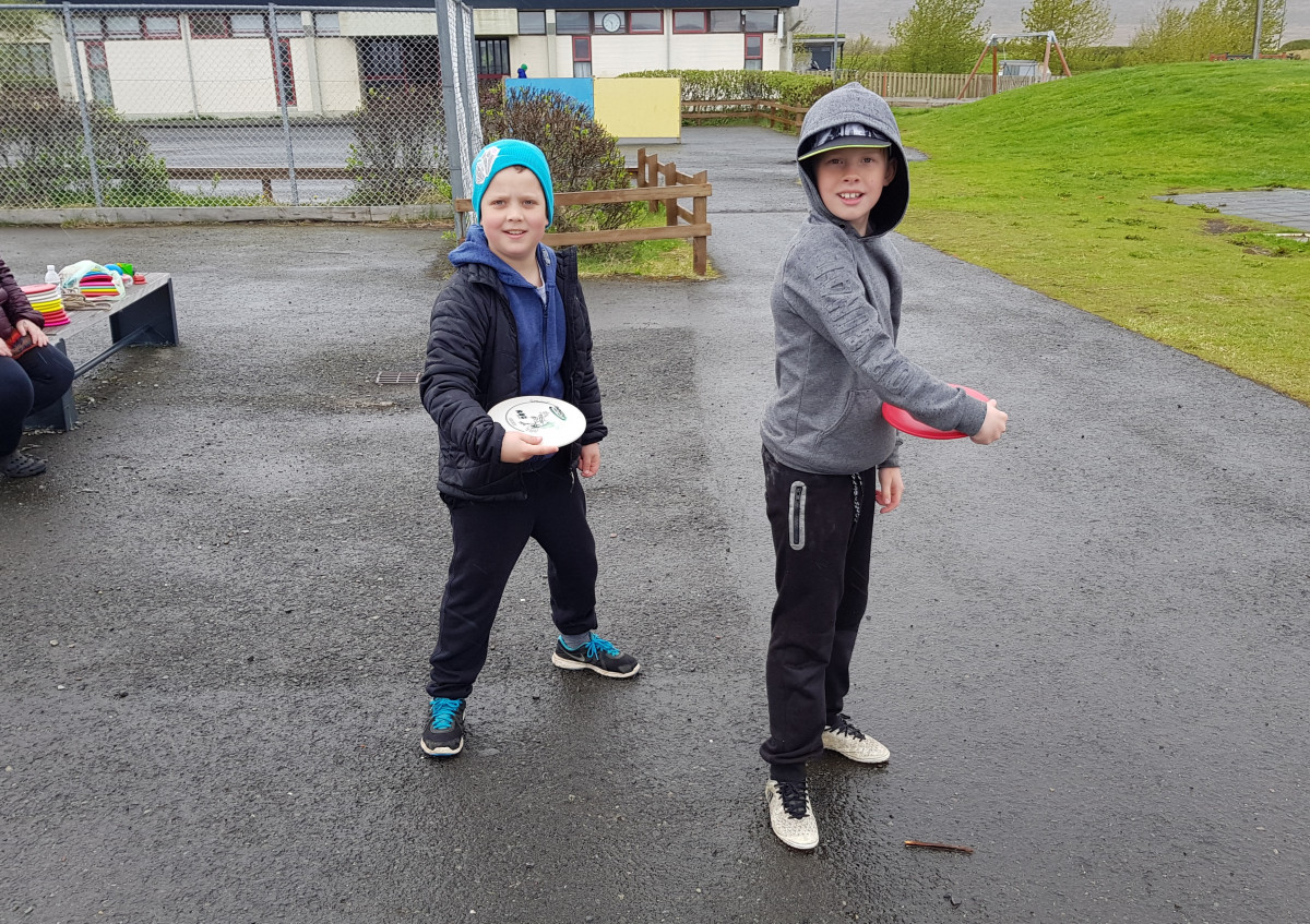 Nýr frisbígolfvöllur í Búðardal