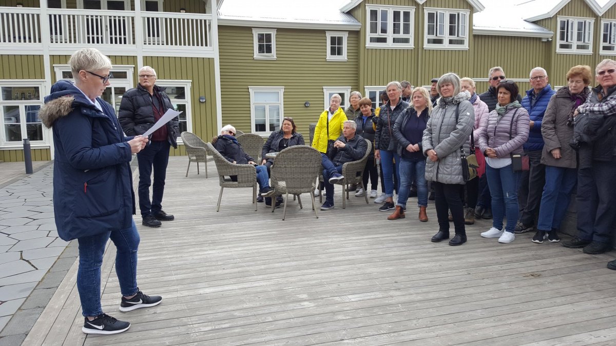 Mynd frá starfinu í klúbbnum.