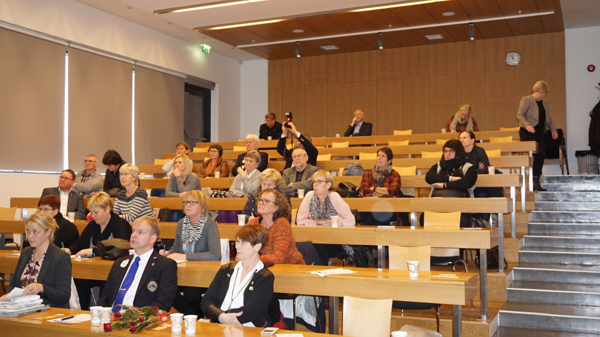 Gestir á málþingi