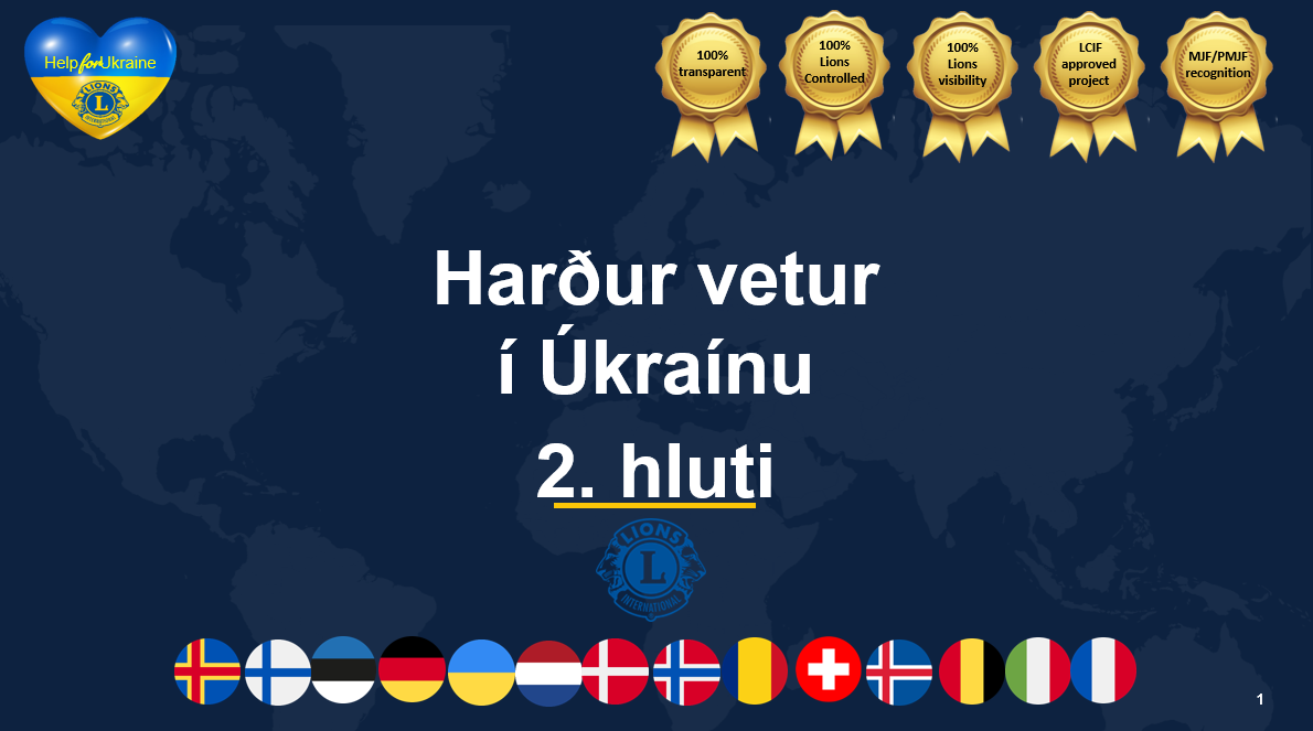 Leggjum stríðshrjáðum fjölskyldum í Úkraínu lið