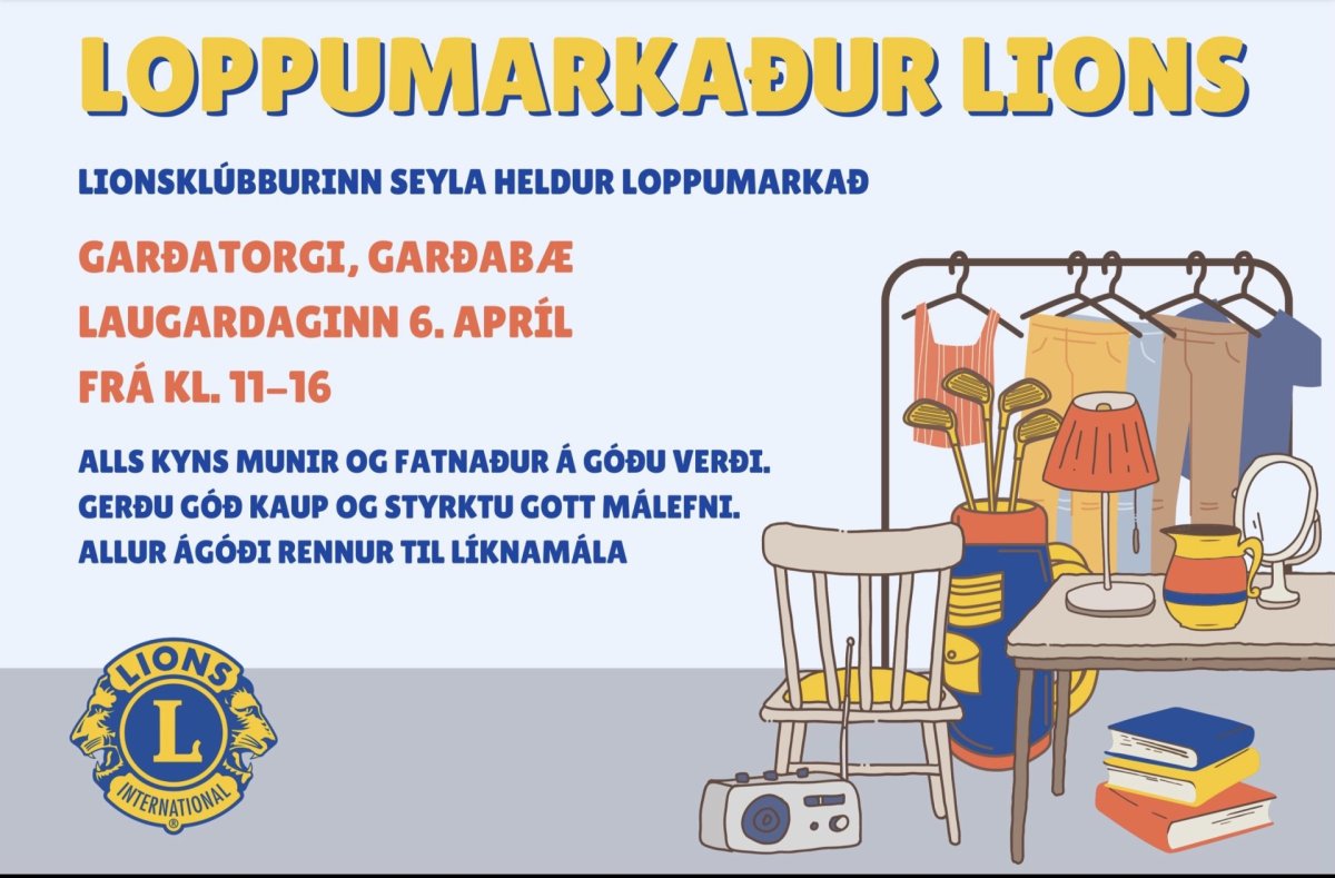 Loppumarkaður að hætti Dana.