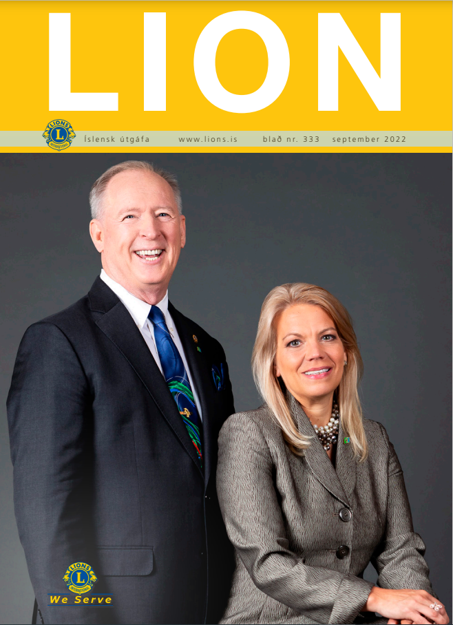 Fyrsta Lionsblað starfsársins er komið á netið.