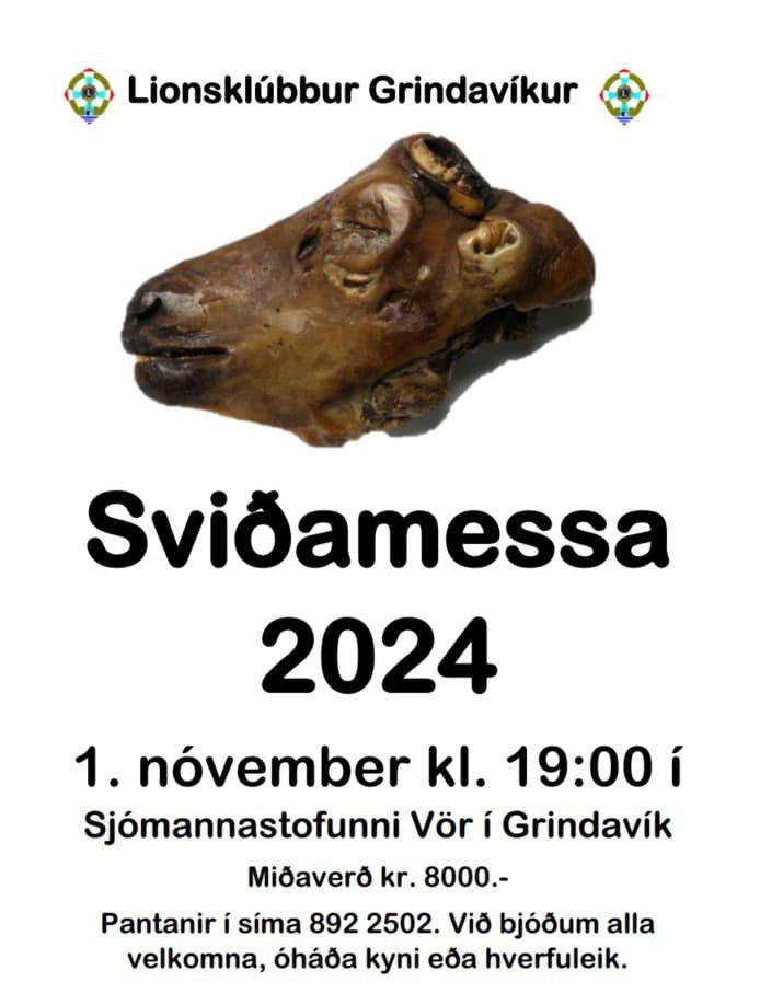 Sviðamessa Lionsklúbbs Grindavíkur
