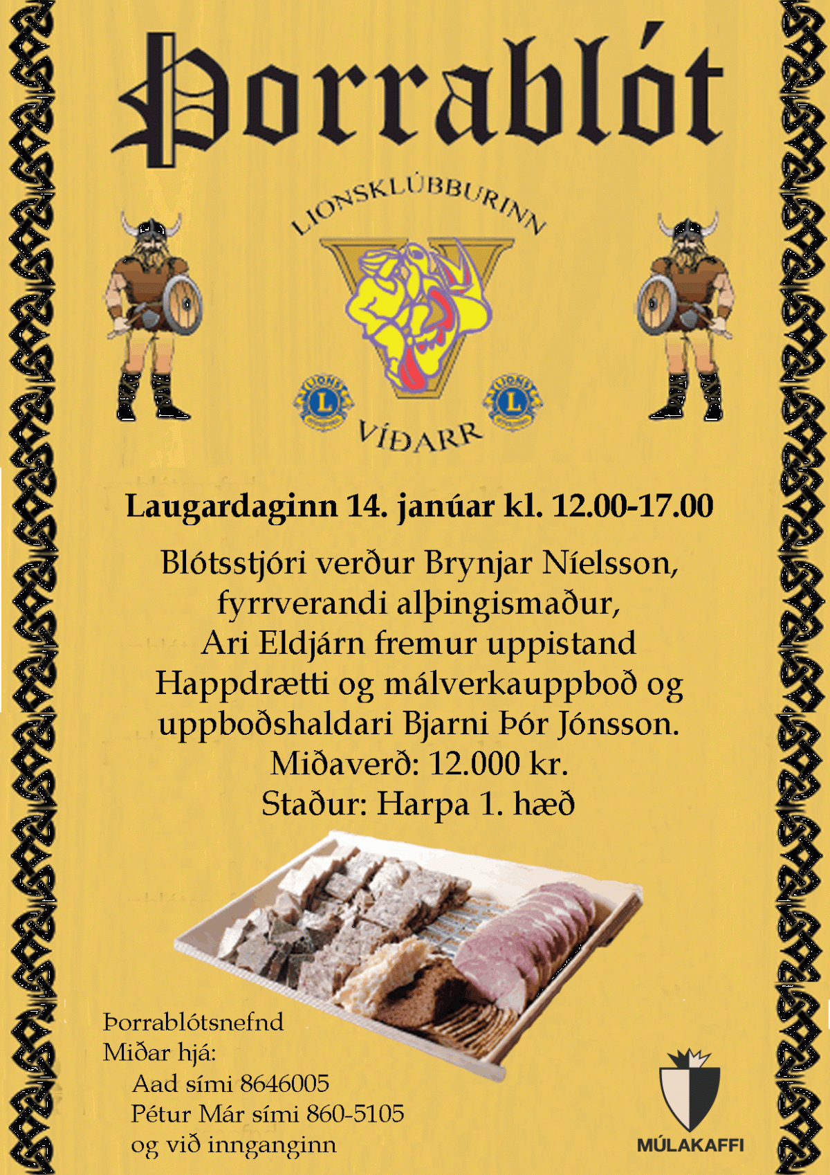 Þorrablót Lionsklúbbsins Víðarr