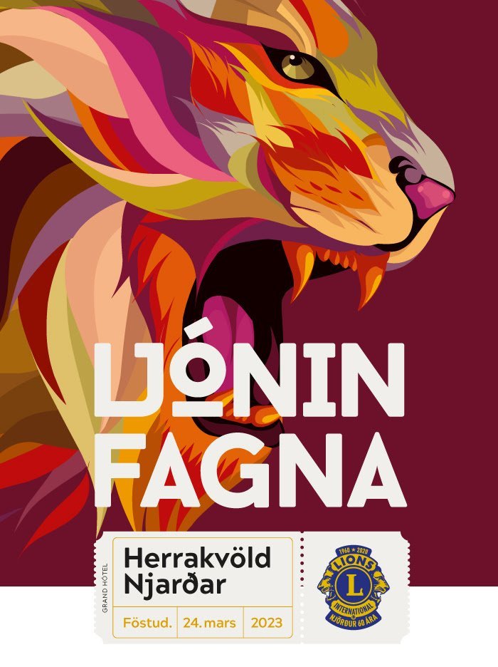 Lionsklúbburinn Njörður kynnir: Glæsilegasta herrakvöld ársins!