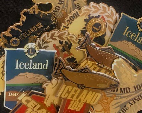 SAFNARAR - LIONSMERKI  - GEFINS