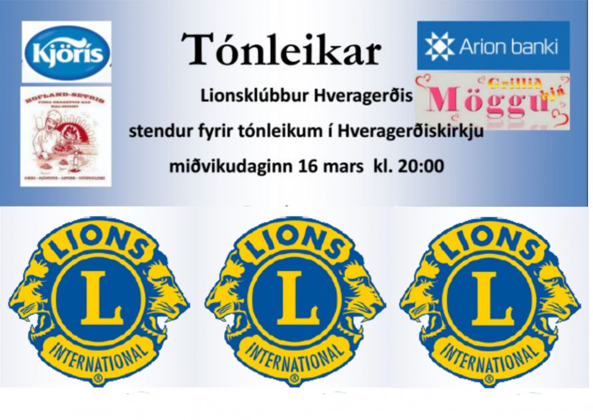 Tónleikar í Hveragerðiskirkju