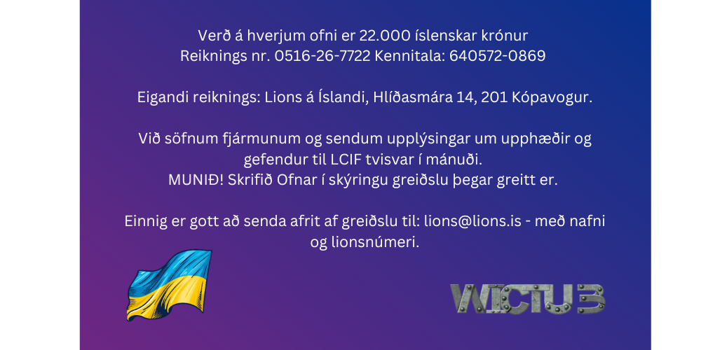 Úkraína - Þessu er hreint ekki lokið og sér ekki fyrir endann  – það eru margir í sárri neyð.