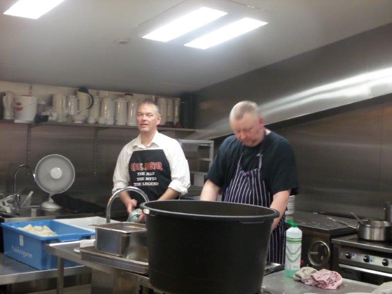 Frá skötuveislu Lkl. Álftaness