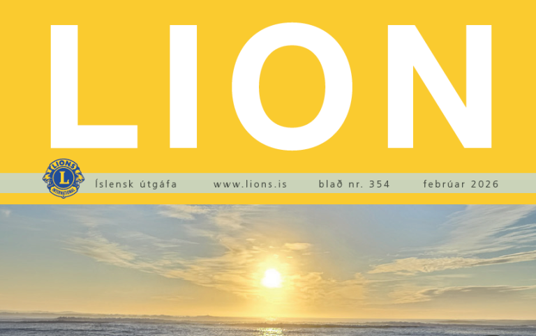 Lionsblaðið er komið út